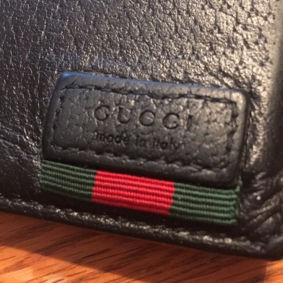Gucci Logo Stamp Clip/Card Case. - Picture 4 of 5